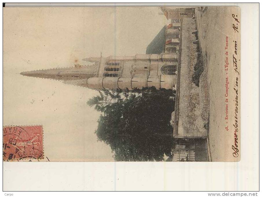 Environs De Compiègne. - L'église De VENETTE. - Venette