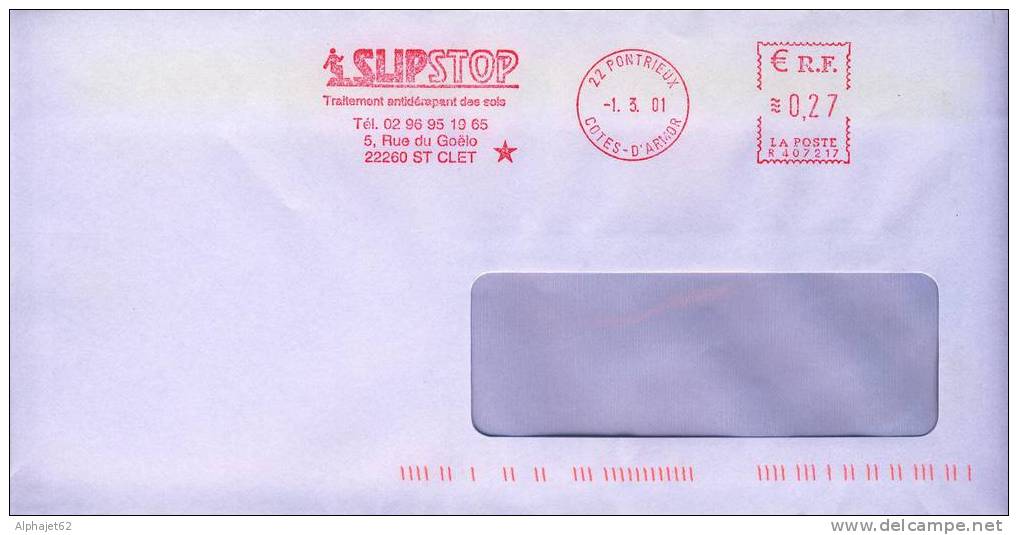 SLIPSTOP - Sols Antidérapants - EMA - FRANCE - Sécurité - Portrieux, Cotes D'Armor - 2001 - Other & Unclassified