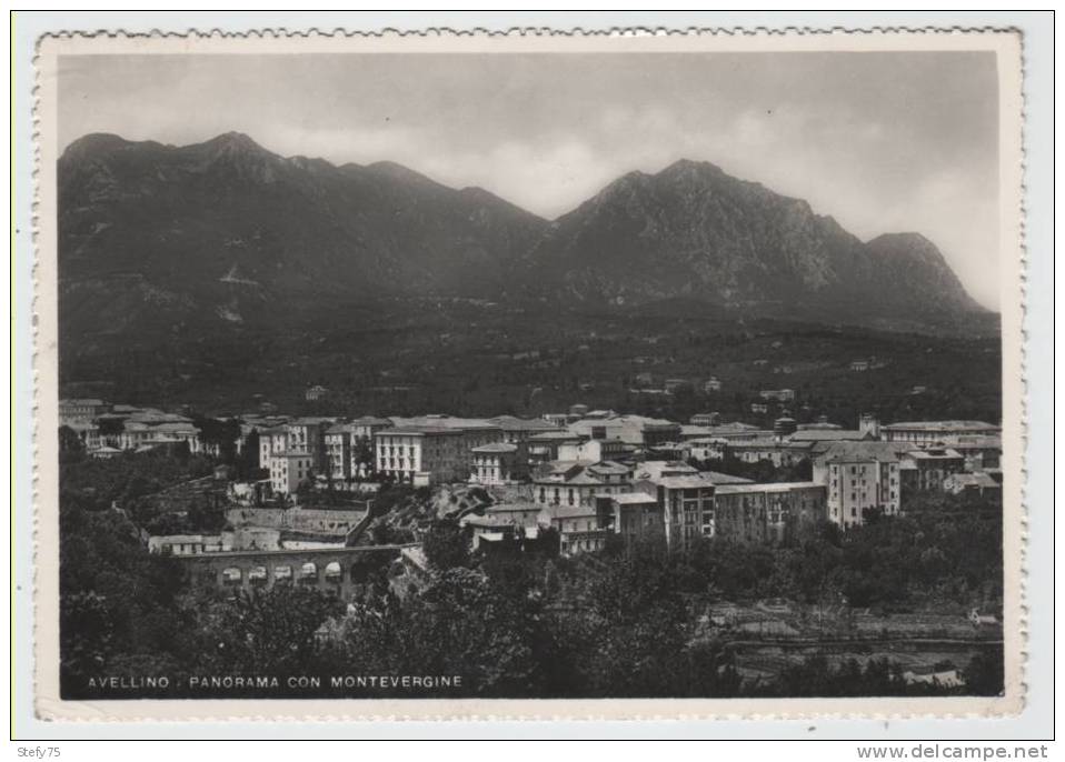 Avellino-Panorama Con Montevergine - Avellino