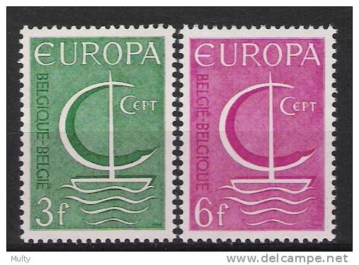 Belgie OCB 1389 / 1390 (**) - 1966