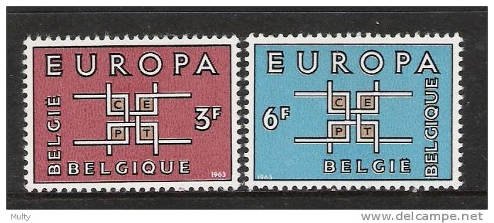 Belgie OCB 1260 / 1261 (**) - 1963