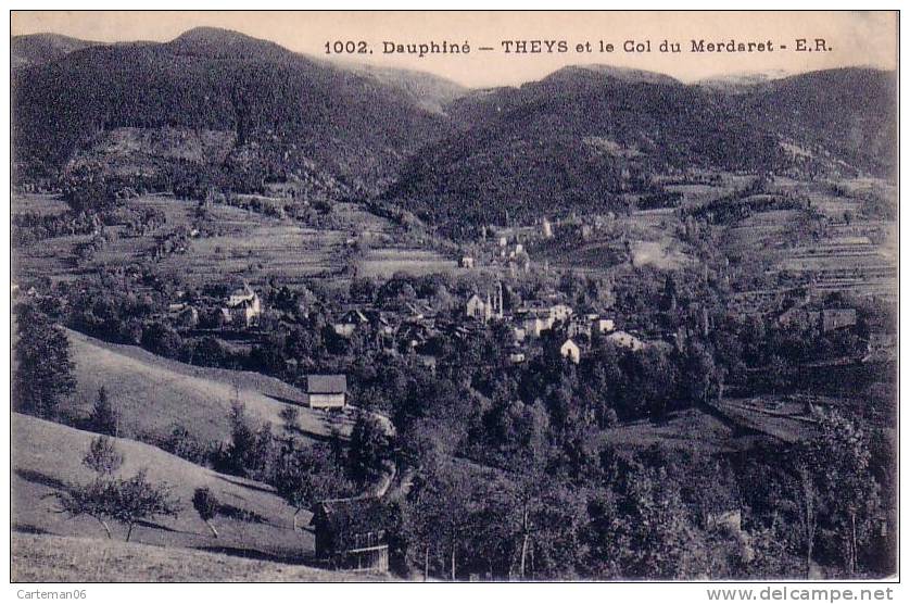 38 - Theys Et Le Col Du Merdaret - Theys