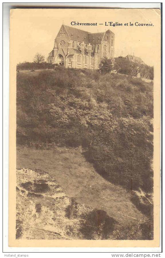 Cartes Postales (61) ANSICHTKAART CHEVREMONT EGLISE ET COUVENT - Chaudfontaine