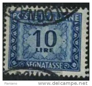 PIA - ITA - 1947-54 : Specializzazione : Segnatasse £ 10 - (SAS 104) - Strafport