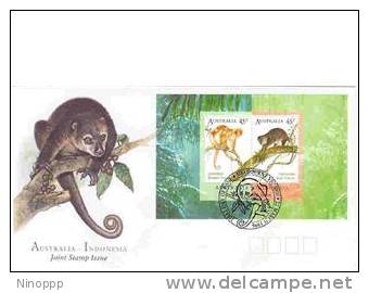 Australia   1996   (4)Australia-Indonesia  Stamps FDC - FDC