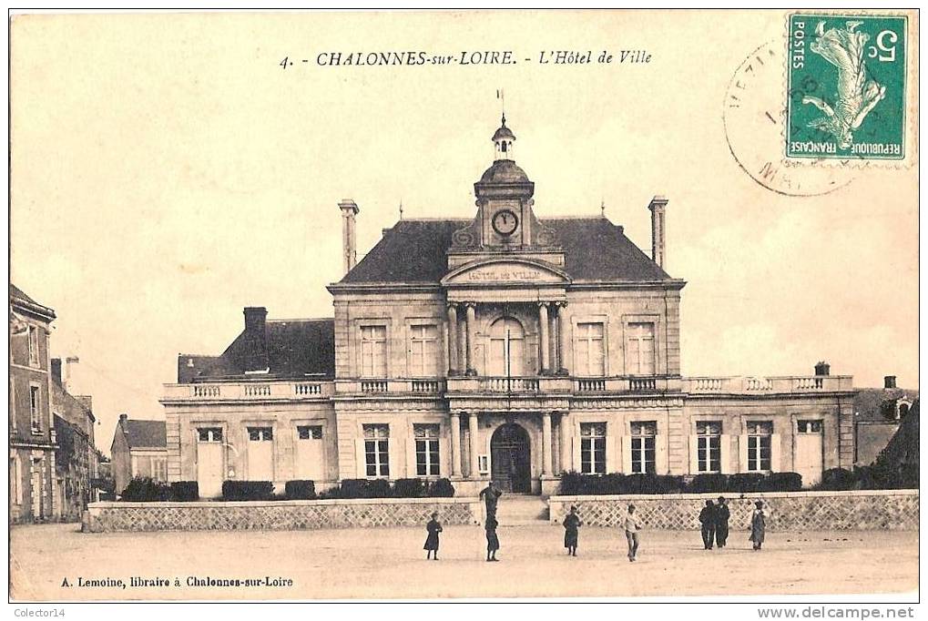 CHALONNES SUR LOIRE 1912 - Chalonnes Sur Loire