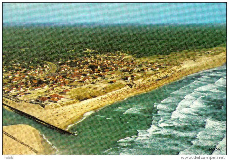 Carte Postale 40.  Mimizan Vue D´avion Trés Beau Plan - Mimizan Plage