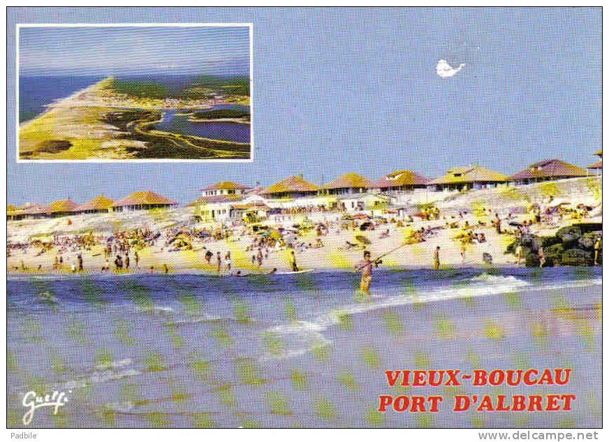 Carte Postale 40. Vieux Boucau  Port D'Albret  Trés Beau Plan - Vieux Boucau