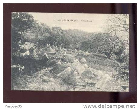 28189 Guinée Française Village Bassari Pas D'édit. N° 28  Belle Carte - Französisch-Guinea
