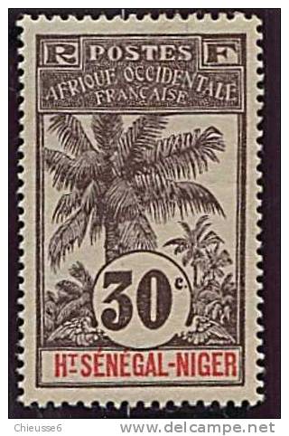 Ht Sénégal Et Niger * N°  9 - 30c Brun S. Chamois - Gomme Colo - Autres & Non Classés