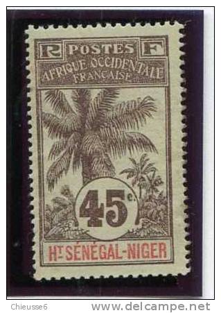 Ht Sénégal Et Niger ( *) N° 12 - 45 Brun S. Vert - Gris - Gomme Colo. - Autres & Non Classés