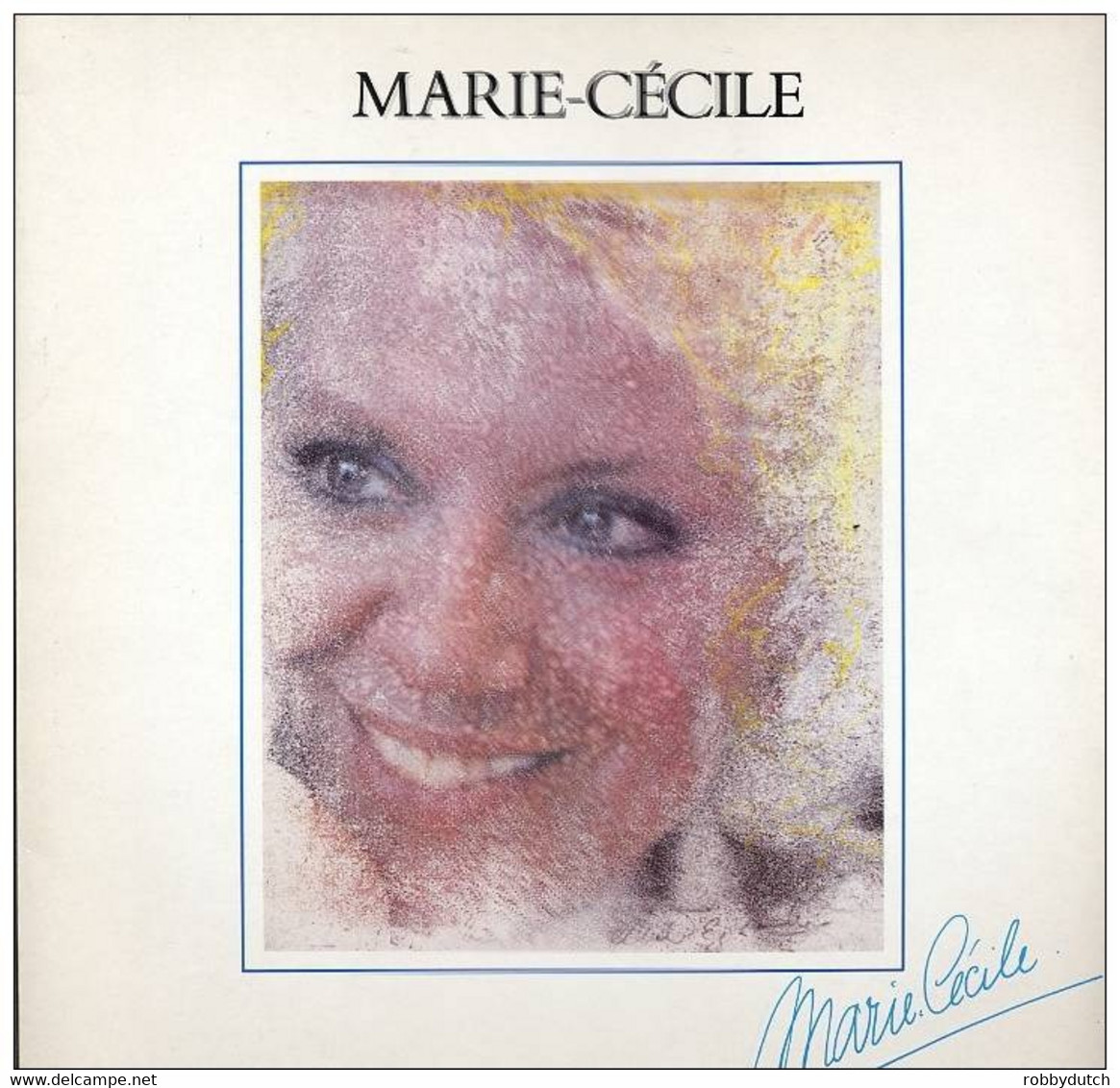 * LP * MARIE-CÉCILE MOERDIJK - MARIE-CÉCILE With Autograph, Hand Signed - Autographes