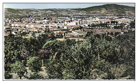 Vue Aérienne De DRAGUIGNAN, Carte Couleur Dentellée - Draguignan