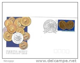 Australia   1999   S2 Perth Mint FDC - Primo Giorno D'emissione (FDC)