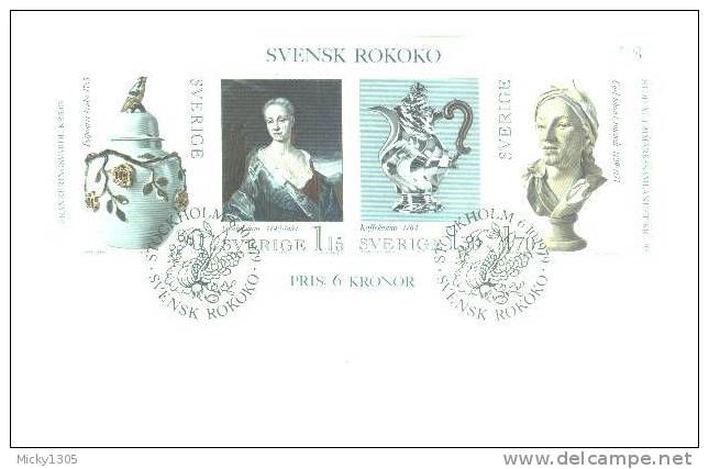 Schweden / Sweden - Block 7 FDC (n001) - FDC