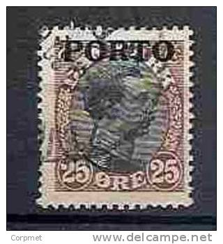 DENMARK - TIMBRES TAXE - 1921 - Yvert # 6  - VF USED - Impuestos