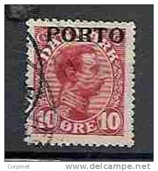 DENMARK - TIMBRES TAXE - 1921 - Yvert # 4  - VF USED - Impuestos