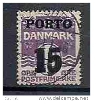 DENMARK - TIMBRES TAXE - 1934 - Yvert # 36  - VF USED - Strafport