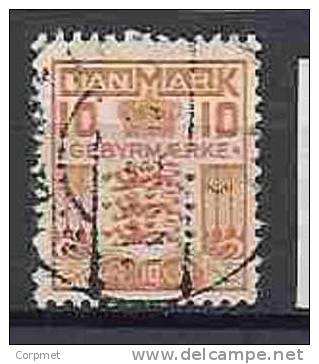 DENMARK - TIMBRES TAXE - 1934/53 - Yvert # 35  - VF USED - Postage Due