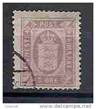 DENMARK - TIMBRES DE SERVICE  - 1875/1902 - Yvert # 5B  - VF USED - Dienstzegels