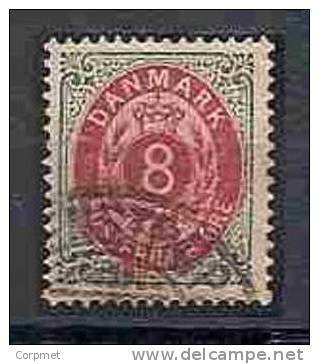 DENMARK - TIMBRES DE SERVICE  - 1875/1903 - Yvert # 24 A - VF USED - Used Stamps