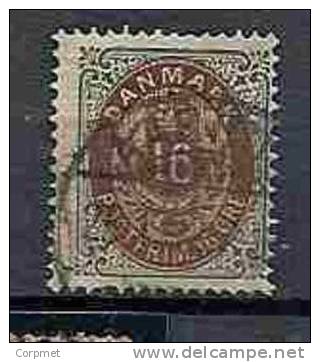 DENMARK - TIMBRES DE SERVICE  - 1875/1903 - Yvert # 26 B - VF USED - Used Stamps