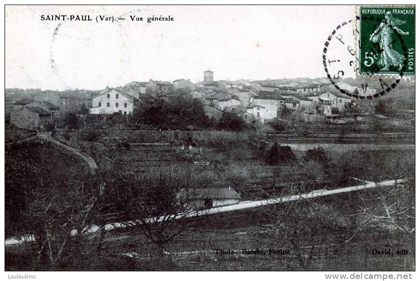 83 SAINT PAUL VUE GENERALE  EDIT DAVID - Autres & Non Classés