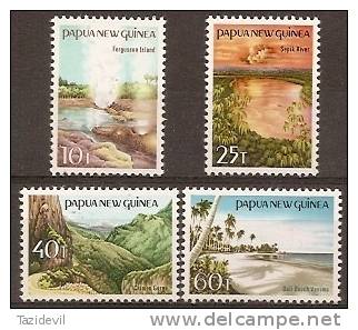PAPUA NEW GUINEA - 1985 Scenes. Scott 610-13. MNH ** - Papoea-Nieuw-Guinea
