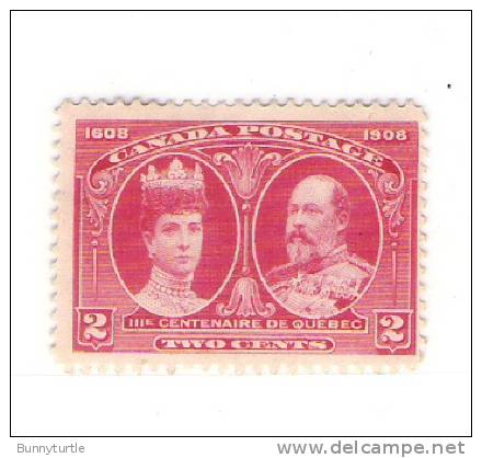 Canada 1908 Queen Alexandra & King Edward 2c MLH - Neufs