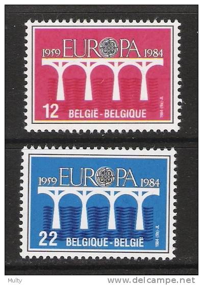 Belgie OCB 2130 / 2131 (**) - 1984