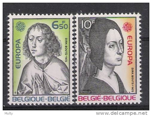 Belgie OCB 1766 / 1767 (**) - 1975