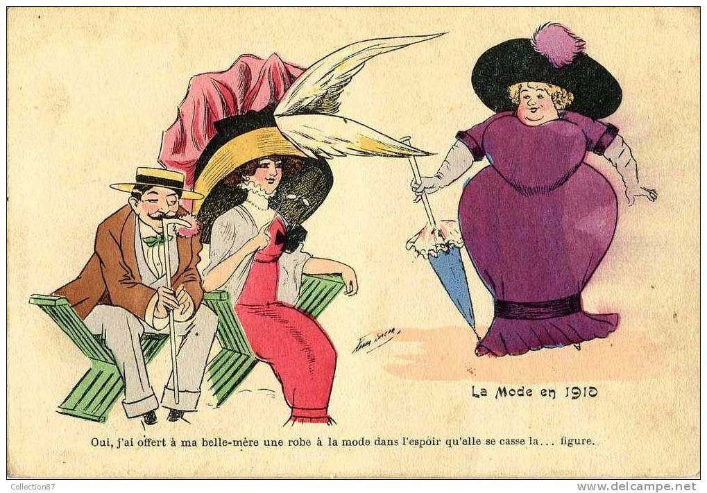 ILLUSTRATEUR XAVIER SAGER - SERIE K.F. Paris N° 3998 - FEMME - MODE 1910 - Sager, Xavier