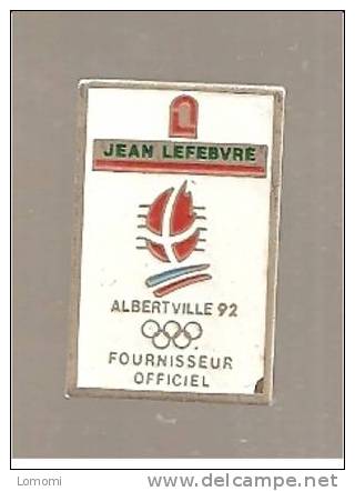 JEAN LEFEBVRE  OLYMPIQUE  92 .   .  RARE   . .  . - Personajes Célebres