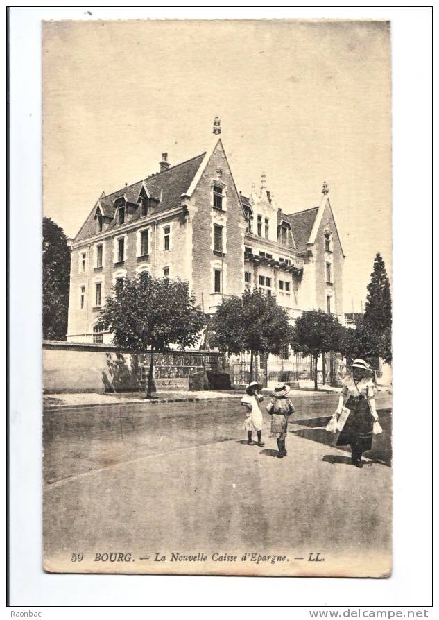 CPA---01----Bourg-en-Bresse-----CAISSE D'EPARGNE - Brou - Kerk