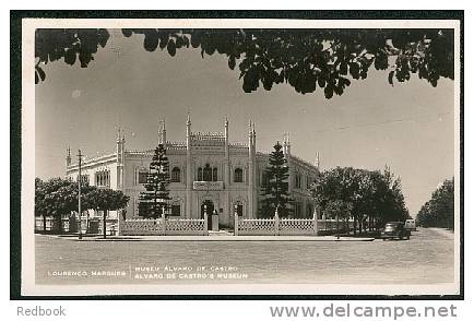 Real Photo Postcard Cars Alvaro De Castro's Musuem Lourenco Marques Portugal Mozambique - Ref B122 - Mosambik