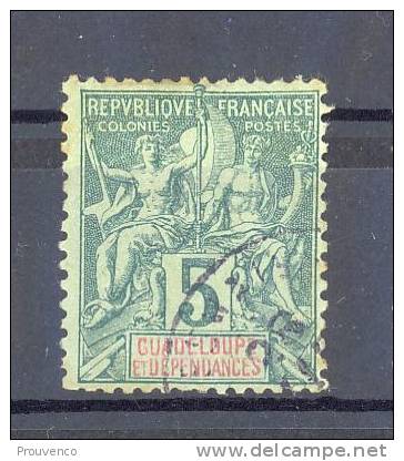 GUADELOUPE  1892   YT  30 - Used Stamps