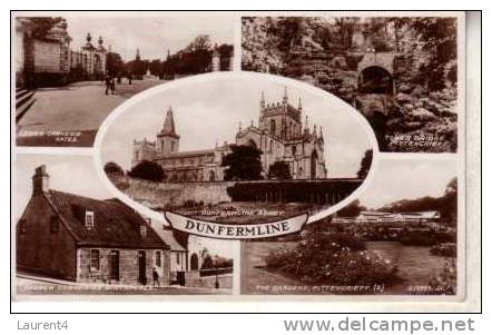Great Britain - Scotland - Old Postcard - Carte Ancienne D´Ecosse - Dunfermline - Fife