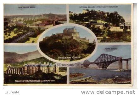 Great Britain - Scotland - Old Postcard - Carte Ancienne D´Ecosse - Edinburgh - Midlothian/ Edinburgh