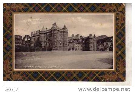 Great Britain - Scotland - Old Postcard - Carte Ancienne D´Ecosse - Edinburgh - Midlothian/ Edinburgh