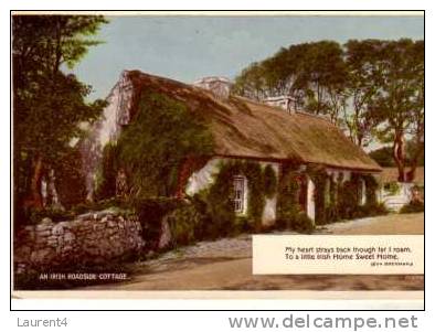 Ireland Old Postcard - Carte Ancienne D´Irlande / Irish Cottages - Autres & Non Classés
