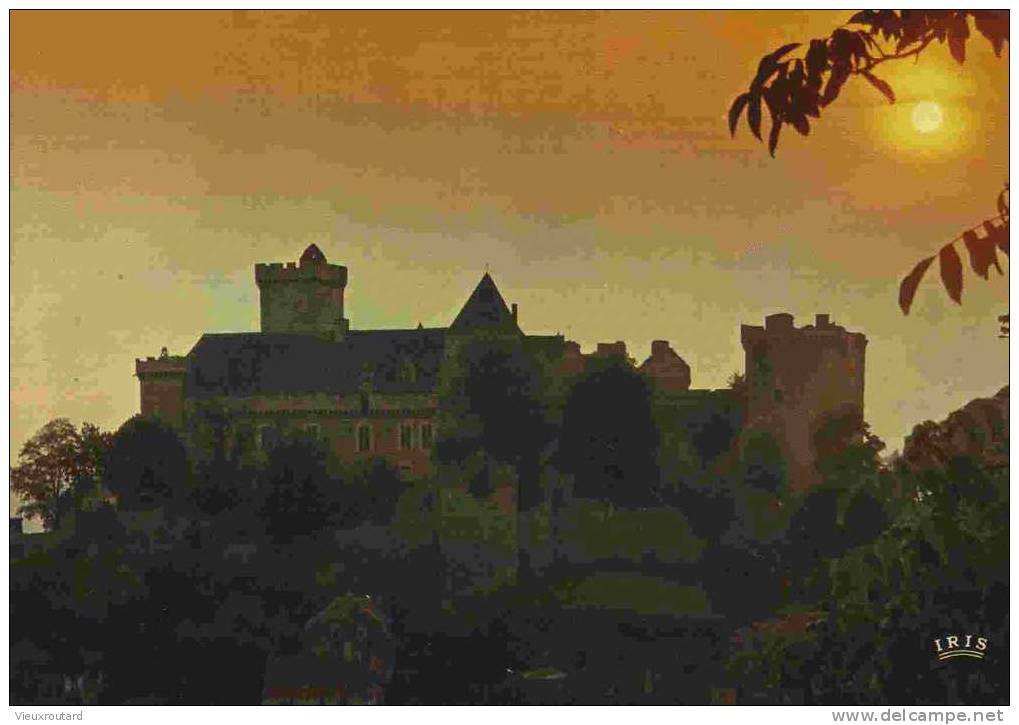 CPSM.  BRETENOUX EN QUERCY. CHATEAU DE CASTELNAU. 2EME FORTERESSE DE FRANCE. ... - Bretenoux