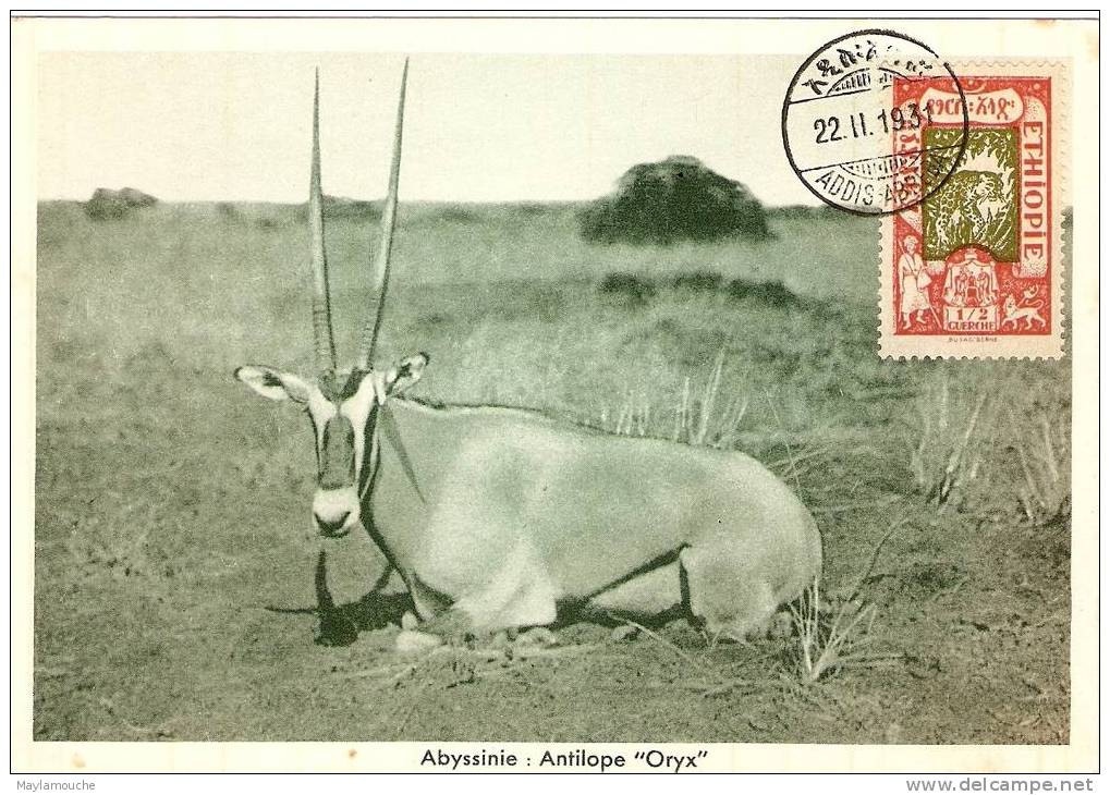 Ethiopie 1931 Abyssinie - Äthiopien