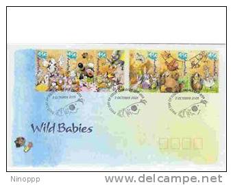 Australia   2001  Wild Babies  FDC - FDC