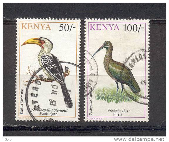 Kenia  1993.-  Y&T Nº  569 Y 571 - Kenya (1963-...)