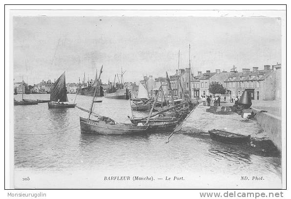 50 ) BARFLEUR, Le Port, ND 205 - Barfleur