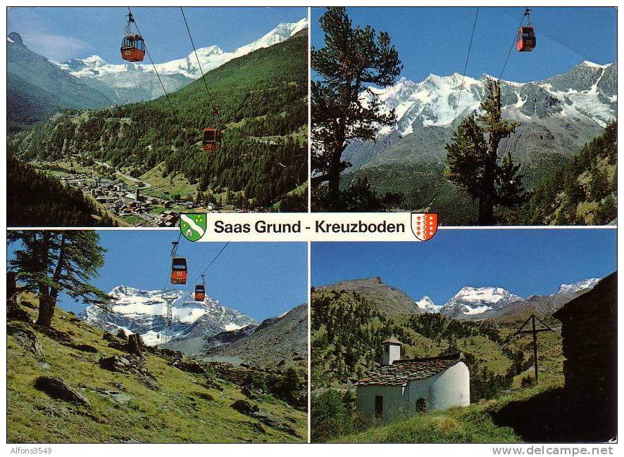 Gondelbahn Saas Grund - Kreuzboden - Saas Im Prättigau