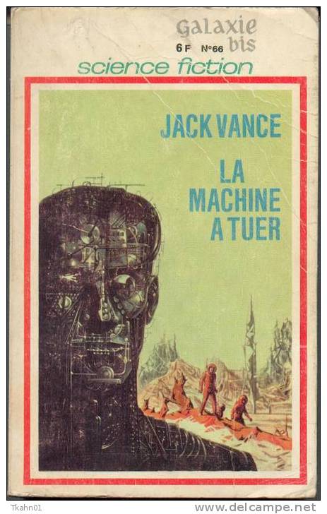 GALAXIE-BIS N° 12 " LA MACHINE A TUER " JACK-VANCE " OPTA"  DE 1969 - Opta