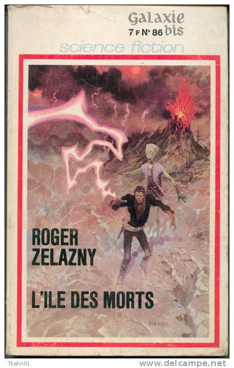 GALAXIE-BIS N° 21 " L´ILE DES MORTS " ROGER-ZELAZNY " OPTA"  DE 1971 - Opta