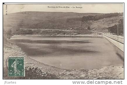 42 - ENVIRONS DE RIVE DE GIER - Le Barrage - Rive De Gier