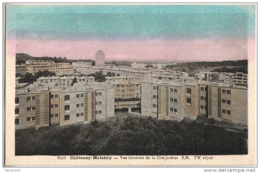 92 Châtenay-Malabry - Vue Générale De La Cité-Jardins - Chatenay Malabry